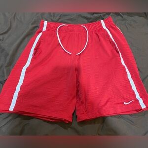 Nike Men’s Shorts (Red- Medium)